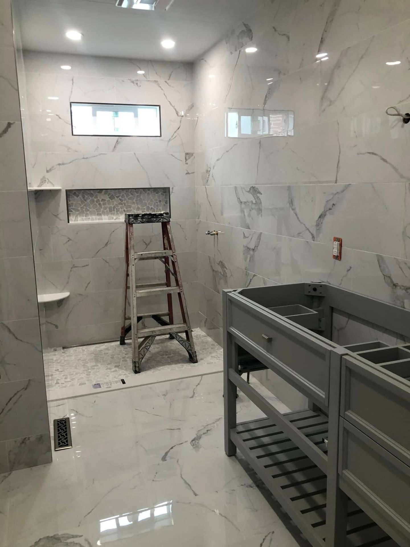 Full bathroom remodel — after