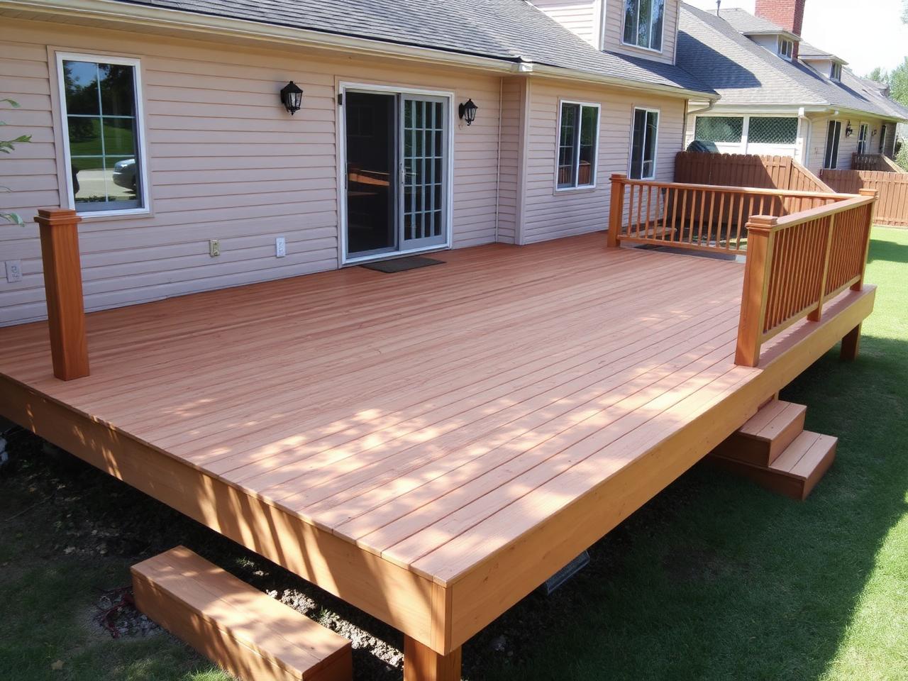 Deck Building & Stain