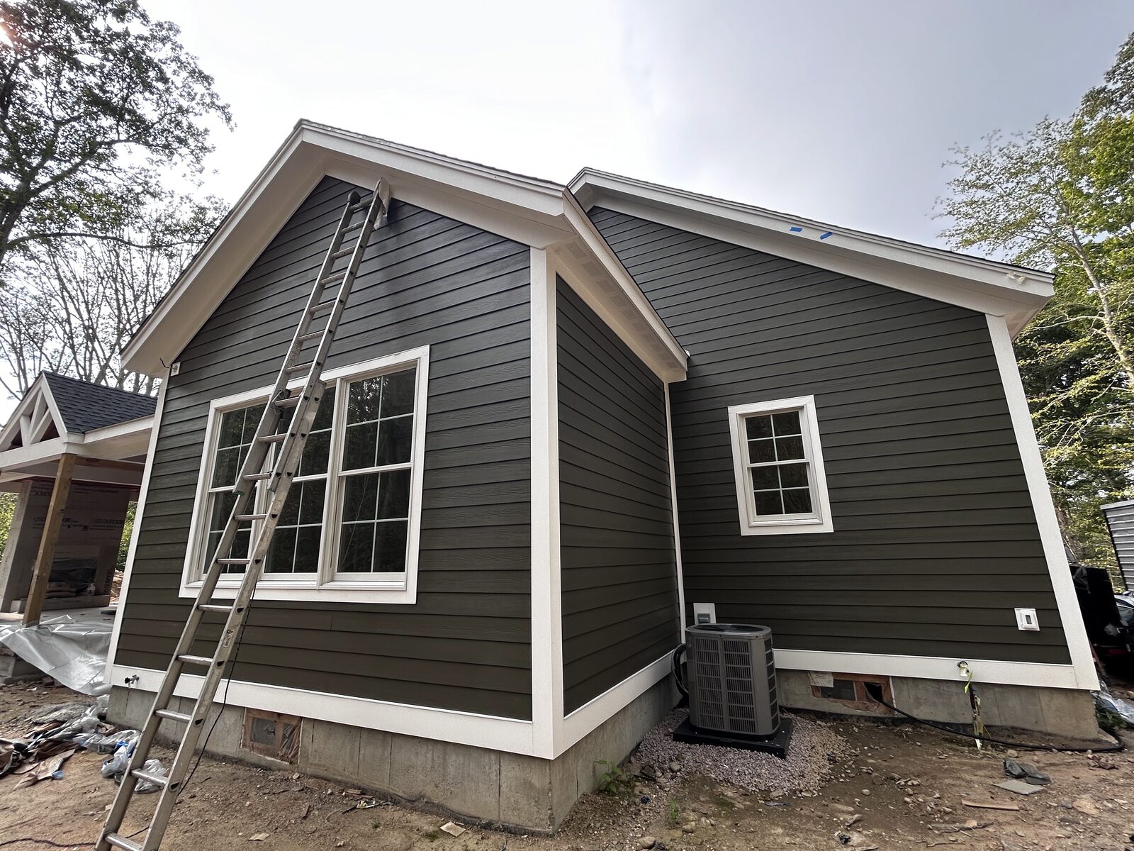 Finished side elevation